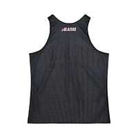 Maillot d'entraînement réversible en maille noir/blanc pour homme Mitchell & Ness Portland Trail Blazers Hardwood Classics