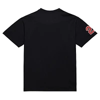 T-shirt pour hommes Mitchell & Ness Clyde Drexler noir Portland Trail Blazers Premium Nickname