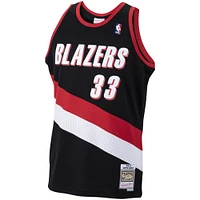 Maillot Swingman Portland Trail Blazers Mitchell & Ness Scottie Pippen noir pour hommes 1999/00 Hardwood Classics