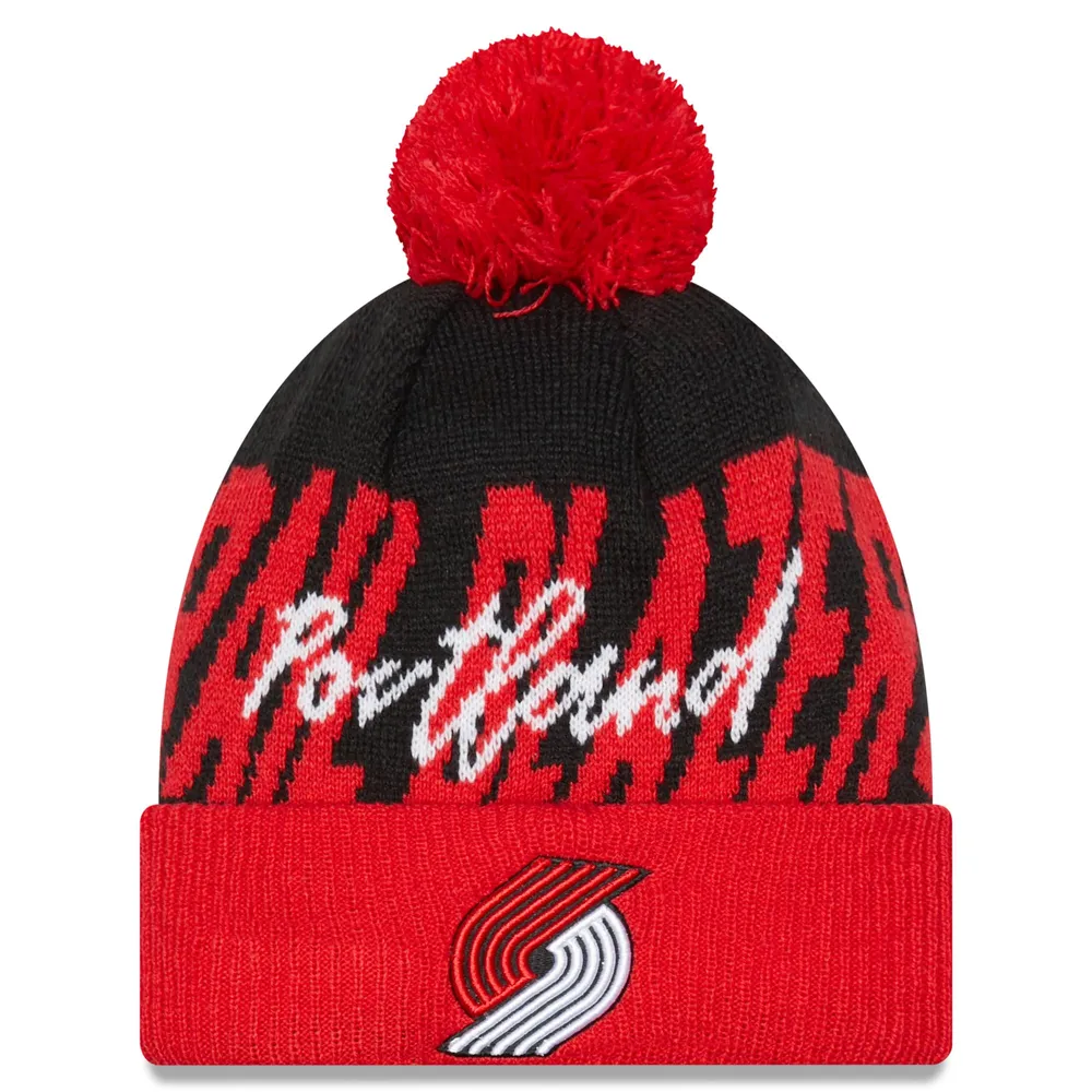 NWE BLAZRS NOIR NBA NWE FALL 22 CONFIDENT CUFFED TRICOT AVEC POM HATEMPOM