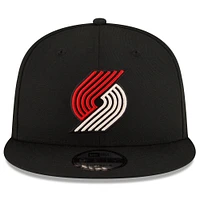 Men's New Era  Black Portland Trail Blazers 2023/24 City Edition Alternate 9FIFTY Snapback Adjustable Hat