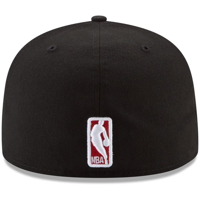 Casquette ajustée 59FIFTY pour homme de la couleur officielle l'équipe des Portland Trail Blazers New Era noire