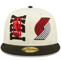 Men's New Era Black Portland Trail Blazers NBA Draft 59FIFTY Fitted Hat