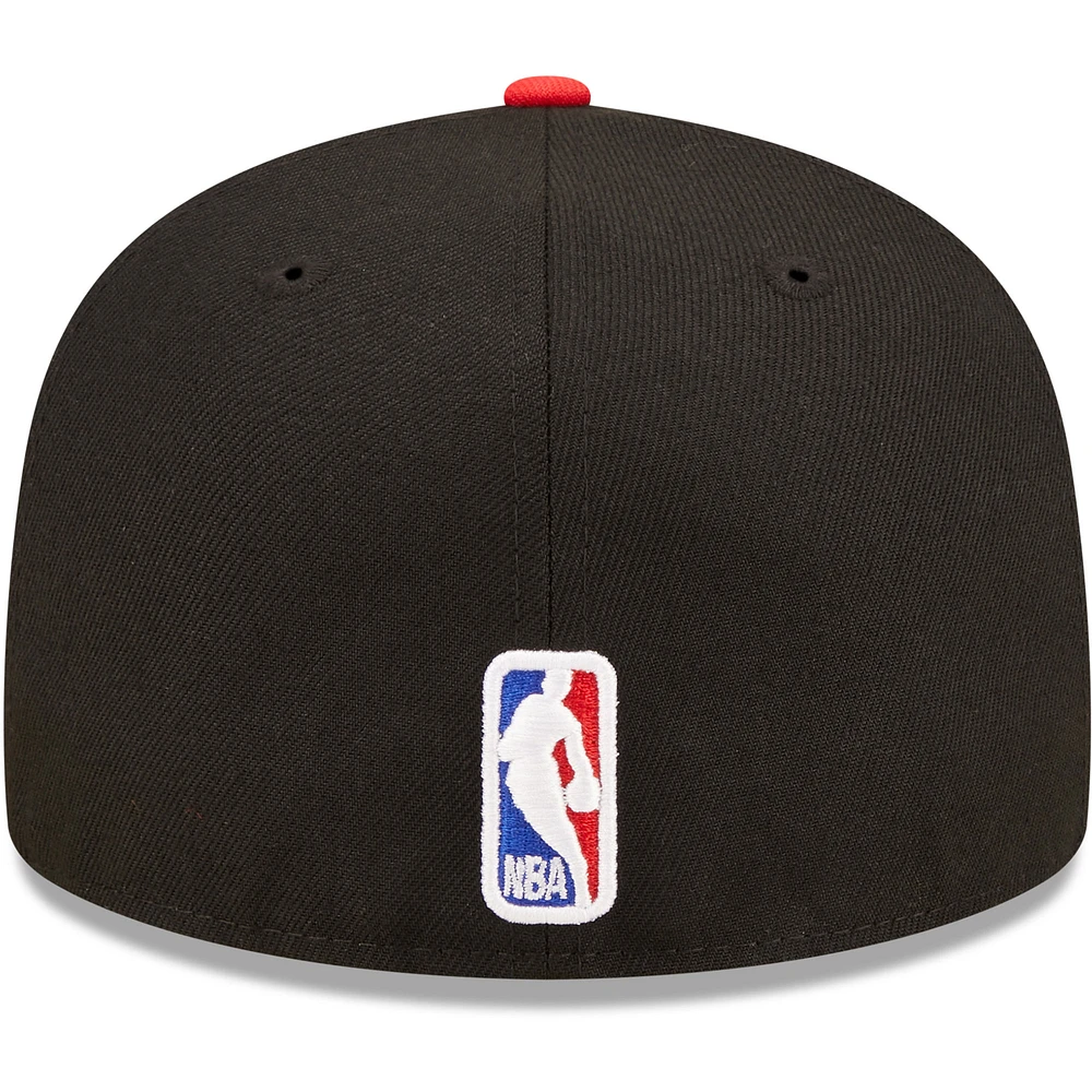 Men's New Era Red/Black Portland Trail Blazers 2022 Tip-Off 59FIFTY Fitted Hat