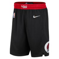 Men's Nike Black/ Portland Trail Blazers / City Edition Swingman Shorts