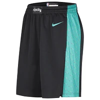 Men's Nike Black/ Portland Trail Blazers / City Edition Swingman Shorts