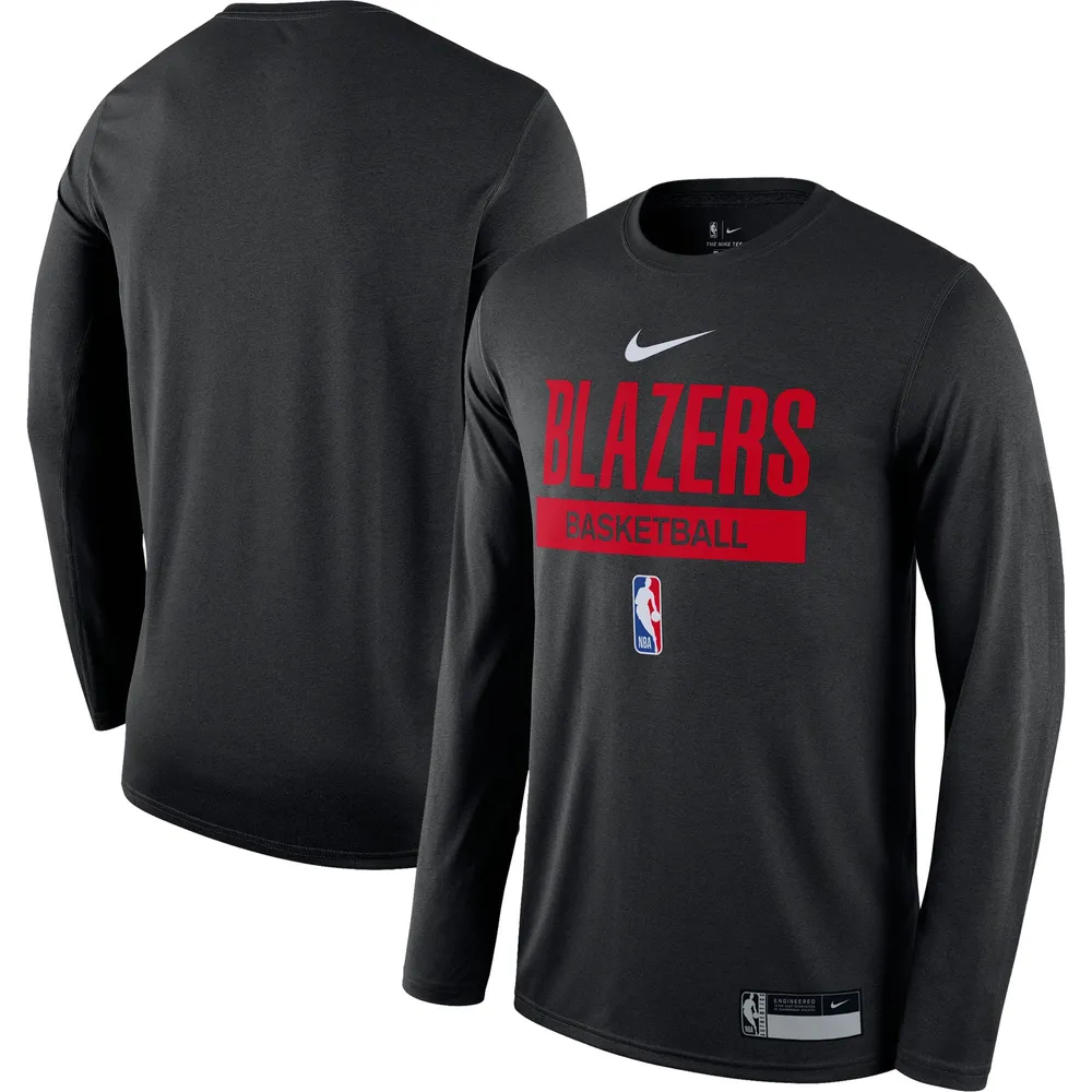 Philadelphia 76ers Nike Dri-Fit Long Sleeve Shirt Women's Gray New