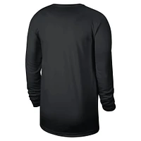 T-shirt d'entraînement à manches longues Nike Portland Trail Blazers 2024/25 Legend pour homme, noir