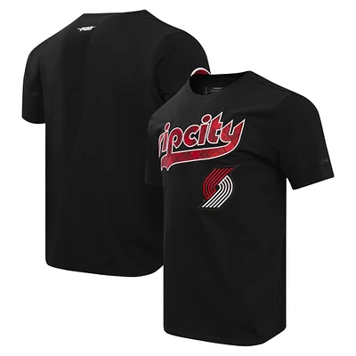 T-shirt Pro Standard noir Portland Trail Blazers 2023 City Edition pour hommes