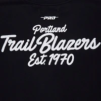 Men's Pro Standard Black Portland Trail Blazers Paint the City Pullover Sweatshirt