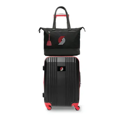 Portland Trail Blazers MOJO Premium Laptop Tote Bag and Luggage Set