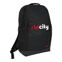 Nike Black Portland Trail Blazers Brasilia Backpack