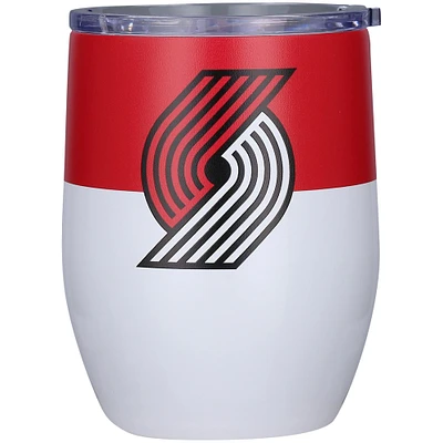 Portland Trail Blazers 16 oz. Gobelet incurvé en acier inoxydable Colorblock