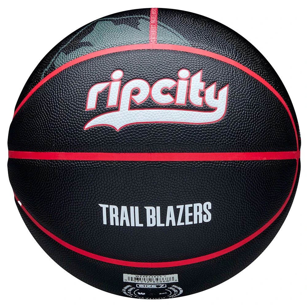 Portland Trail Blazers 2024-25 City Edition Collector's Basketball