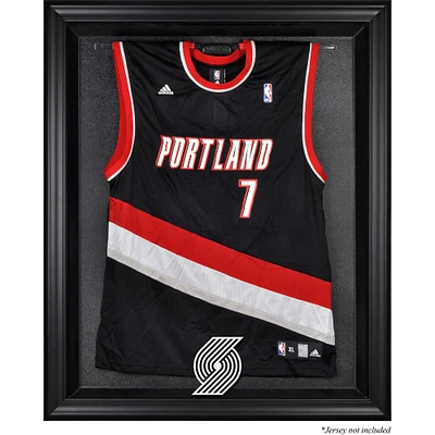 Portland Trail Blazers Framed Black Team Logo Jersey Display Case