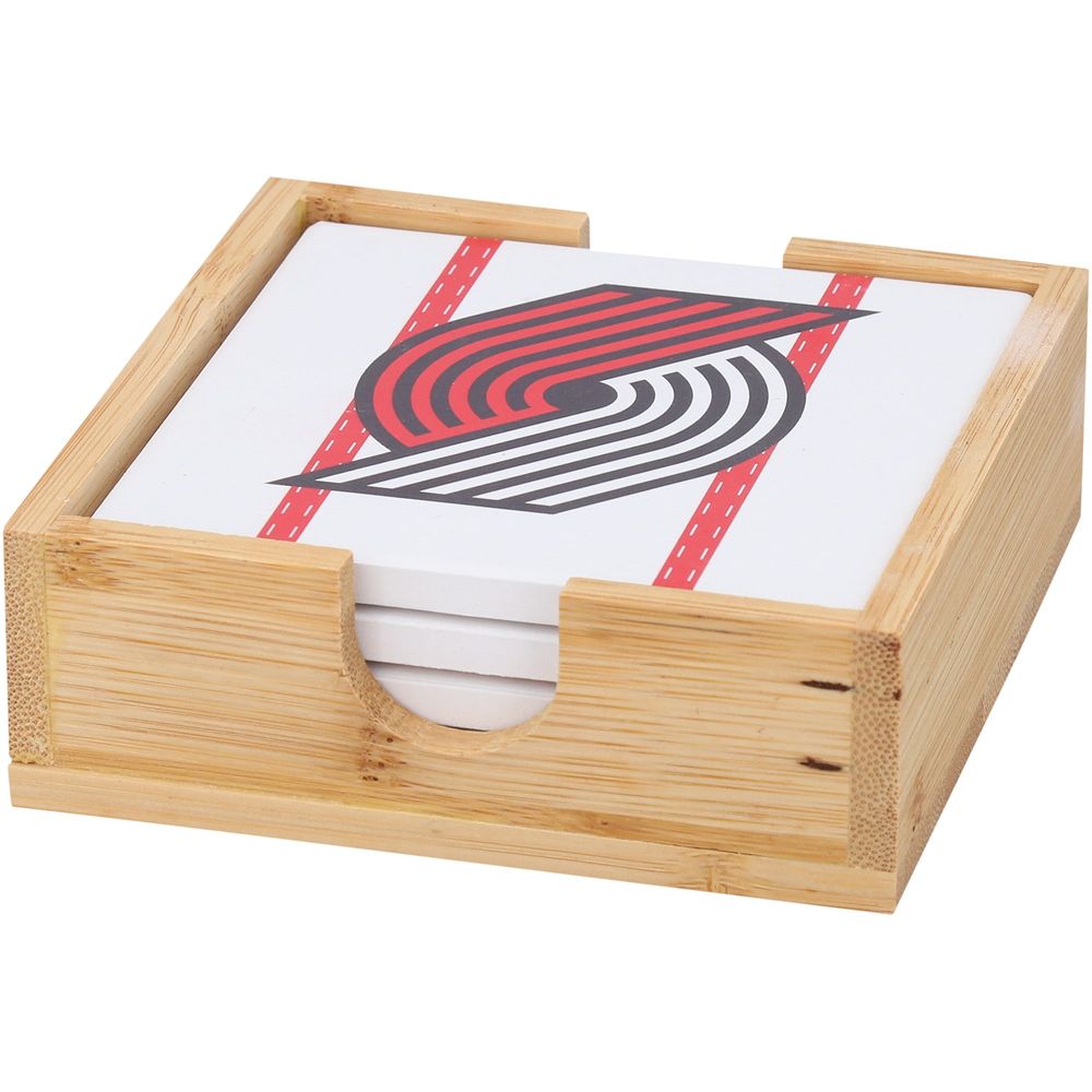 Portland Trail Blazers Team Uniform Coaster Set