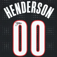 Scoot Henderson Portland Trail Blazers Autographed Black Nike 2024-25 City Edition Authentic Jersey