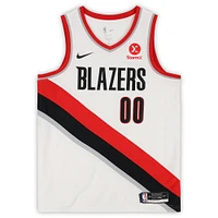 Scoot Henderson Portland Trail Blazers Autographed White Nike Swingman Jersey