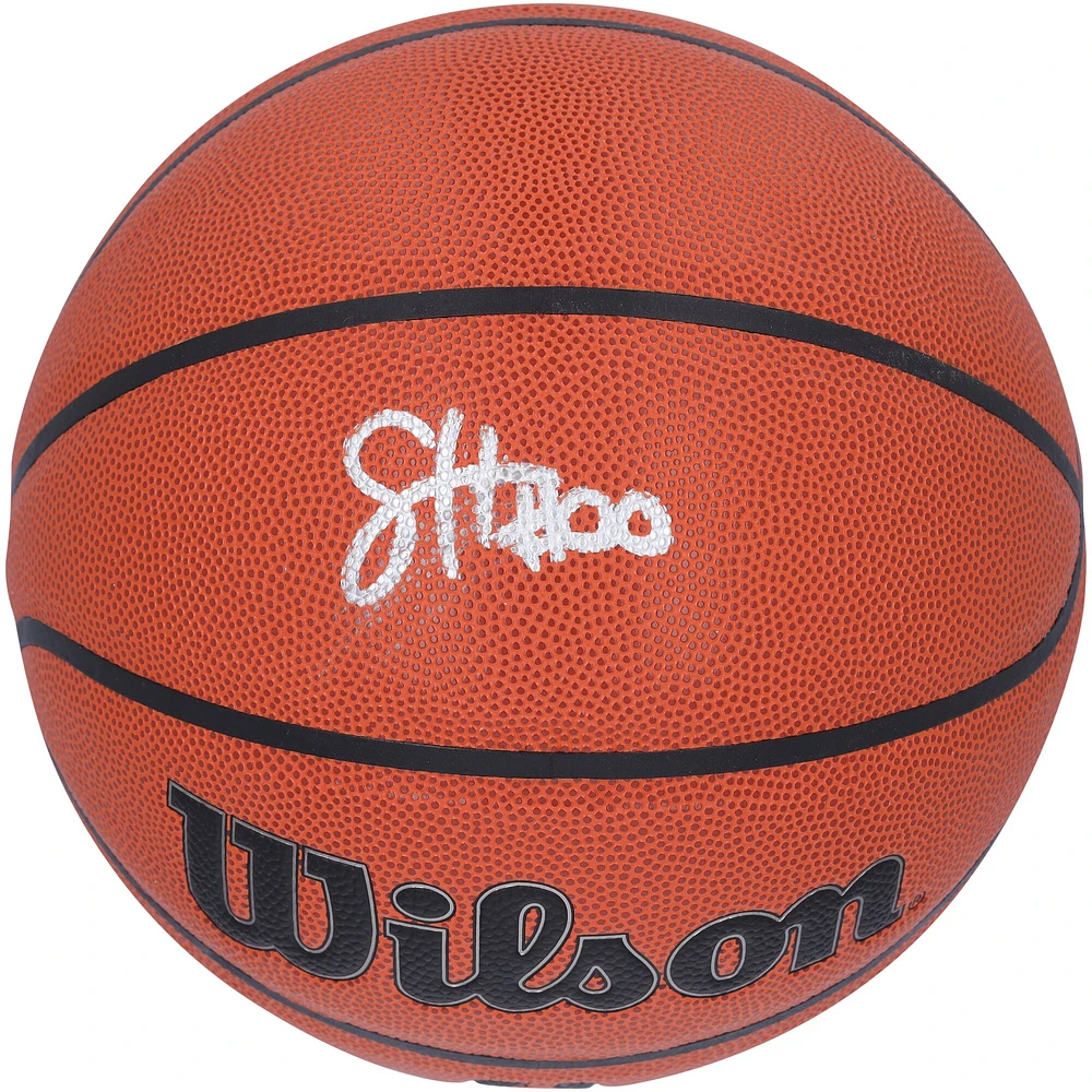 Scoot Henderson Portland Trail Blazers Autographed Wilson 2023 NBA Draft Authentic Series Indoor/Outdoor Basketball