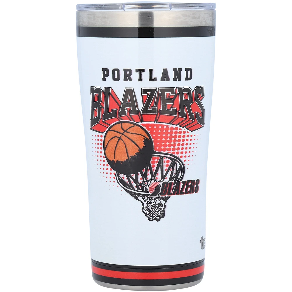 Tervis Portland Trail Blazers 20 oz. Gobelet rétro en acier inoxydable