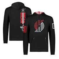 Sweat à capuche unisexe FISLL x Black History Collection Portland Trail Blazers noir