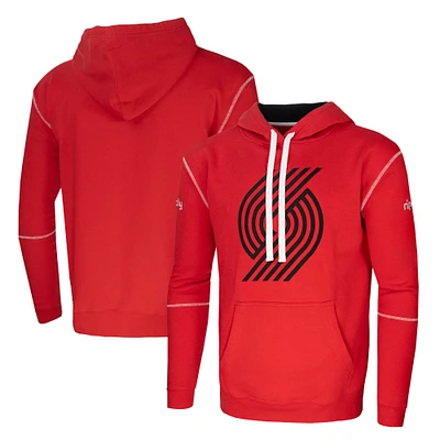 Unisex Red Stadium Essentials Portland Trail Blazers Monument Pullover Hoodie