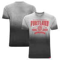 Unisex Sportiqe Black Portland Trail Blazers Bingham Sun-Fade T-Shirt