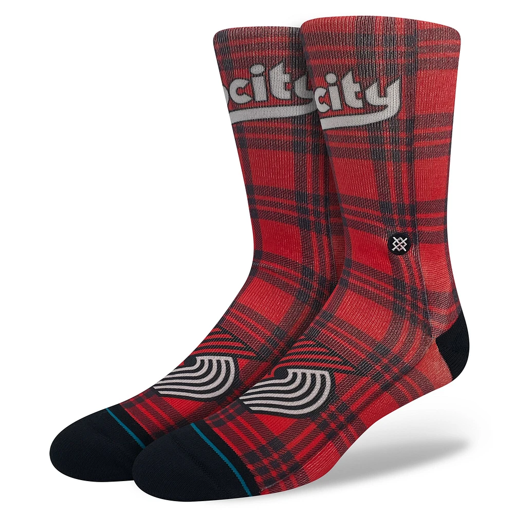 Chaussettes unisexe Stance Portland Trail Blazers 2023/24 City Edition