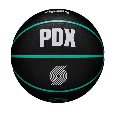 Portland Trail Blazers Wilson 2022-23 City Edition Collector's Basketball
