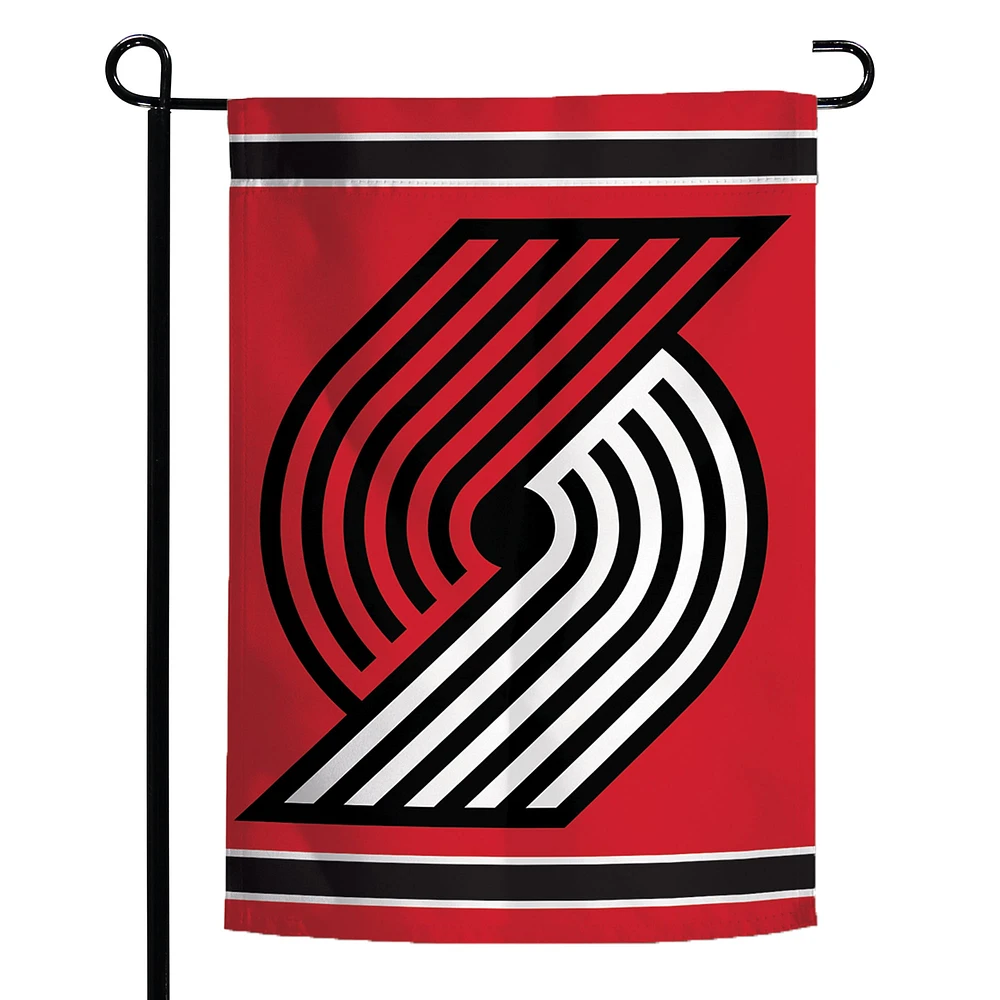 WinCraft Portland Trail Blazers 12" x 18" Double-Sided Logo Garden Flag