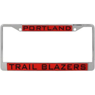 Portland Trail Blazers WinCraft Laser Inlaid Metal License Plate Frame