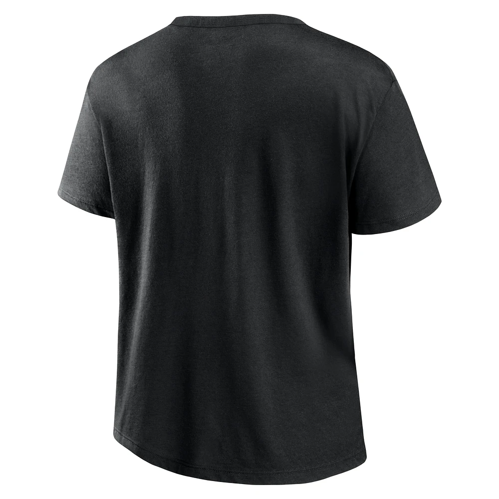 Women's Fanatics  Black Portland Trail Blazers Team T-Shirt