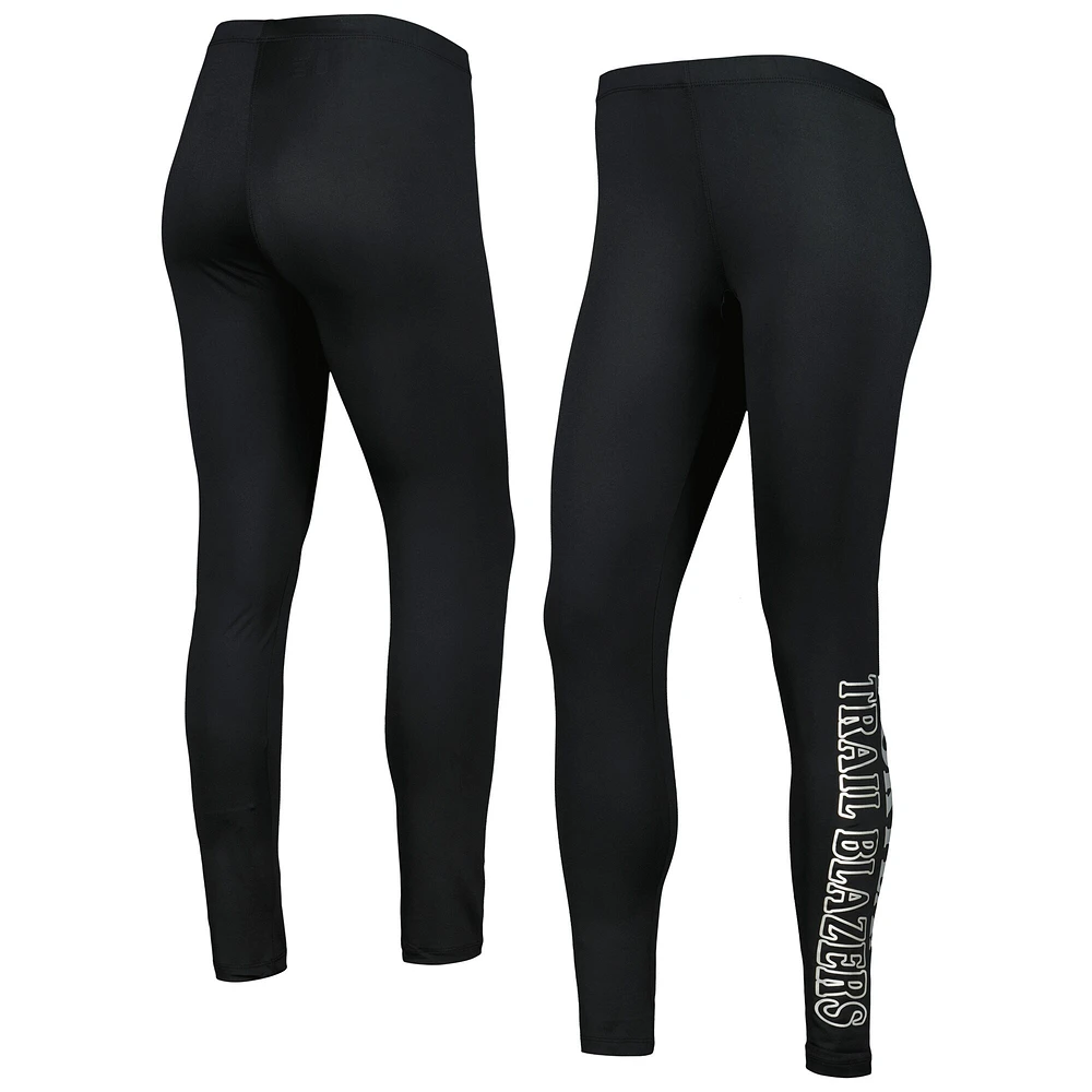 Legging de stade Portland Trail Blazers G-III 4Her by Carl Banks noir pour femmes