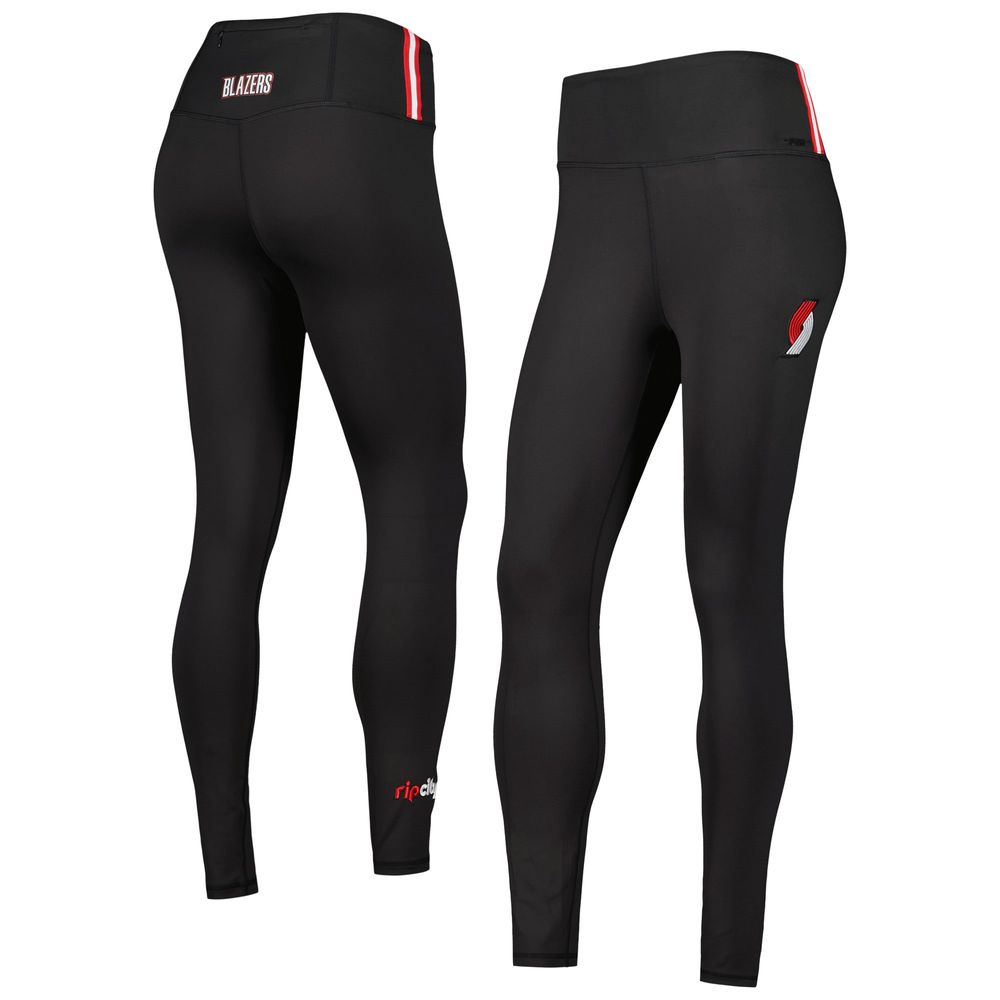 Women's Pro Standard Black Portland Trail Blazers Classics Lux Leggings