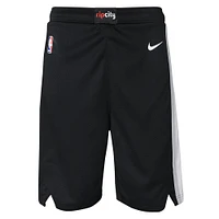 Youth Nike Black Portland Trail Blazers Swingman Performance Shorts – Icon Edition