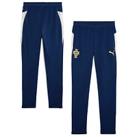 Pantalon d'entraînement Puma bleu pour homme de l'équipe nationale du Portugal 2025