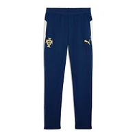 Pantalon d'entraînement Puma bleu pour homme de l'équipe nationale du Portugal 2025
