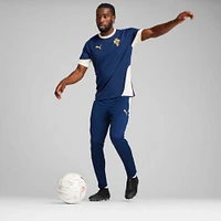 Pantalon d'entraînement Puma bleu pour homme de l'équipe nationale du Portugal 2025