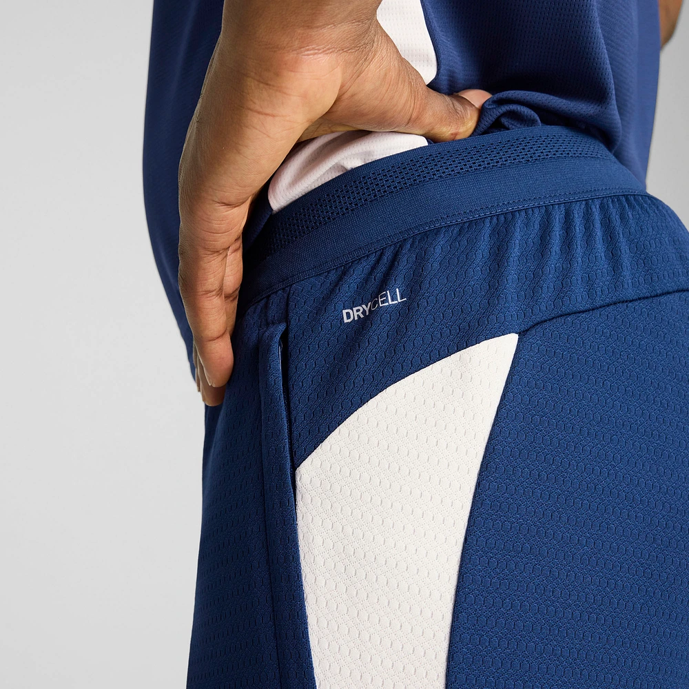 Pantalon d'entraînement Puma bleu pour homme de l'équipe nationale du Portugal 2025