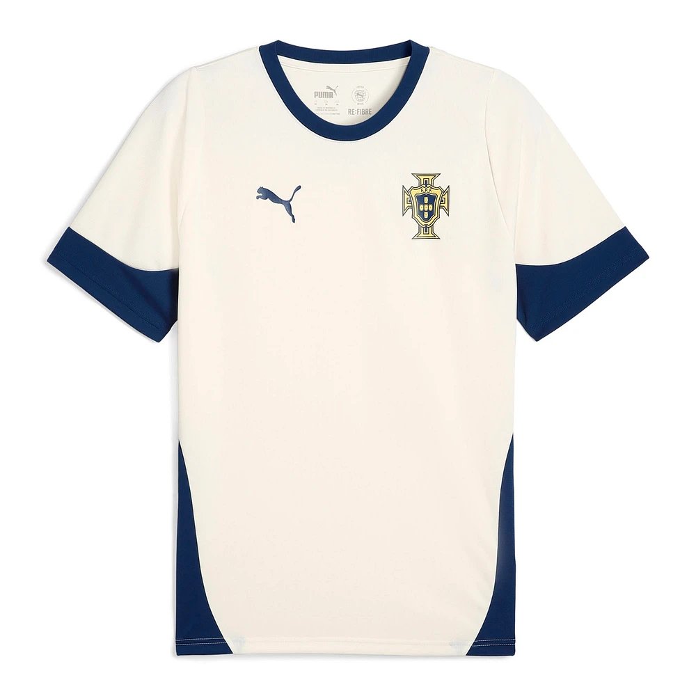 Men's Puma  Cream Portugal National Team 2025 Training Jersey