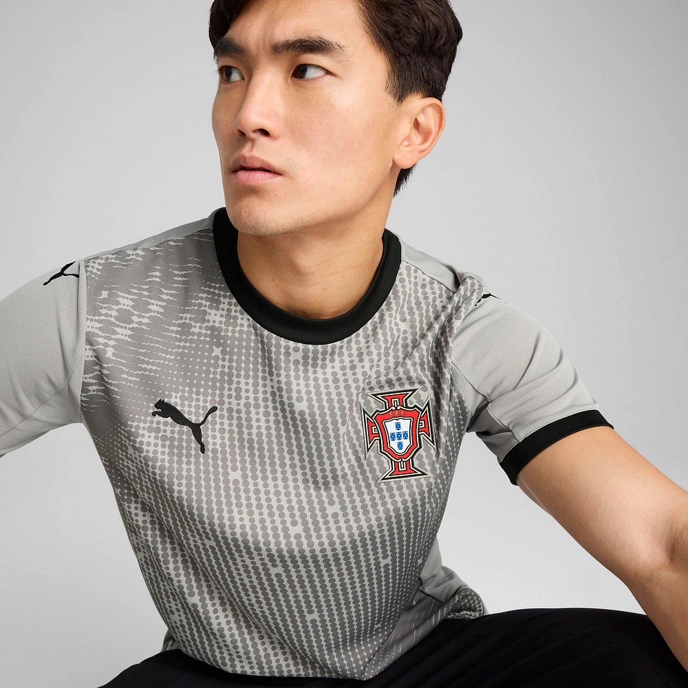 Men's Puma  Gray Portugal National Team 2025 Goalkeeper Jersey