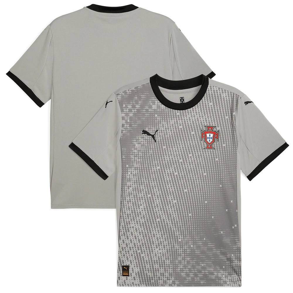 Men's Puma Gray Portugal National Team 2025 Goalkeeper Jersey