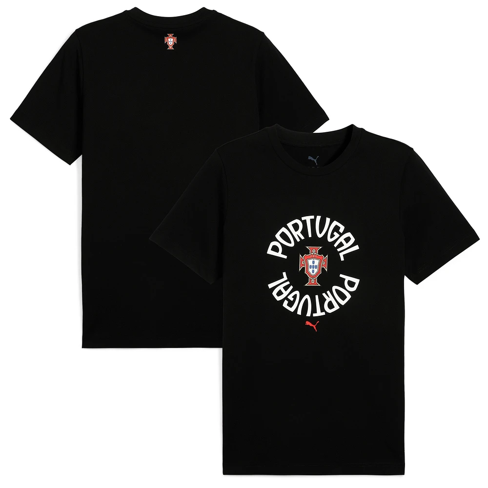 Men's Puma Black Portugal National Team ftblNRGY T-Shirt