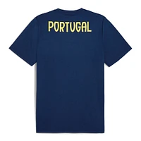 Men's Puma Navy Portugal National Team Casuals T-Shirt