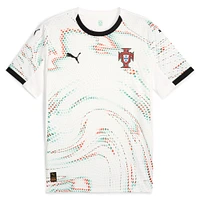 Men's Puma  White Portugal National Team 2025 Away Replica Jersey