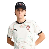 Casquette ajustable unisexe Puma noire pour supporter de l'équipe nationale du Portugal