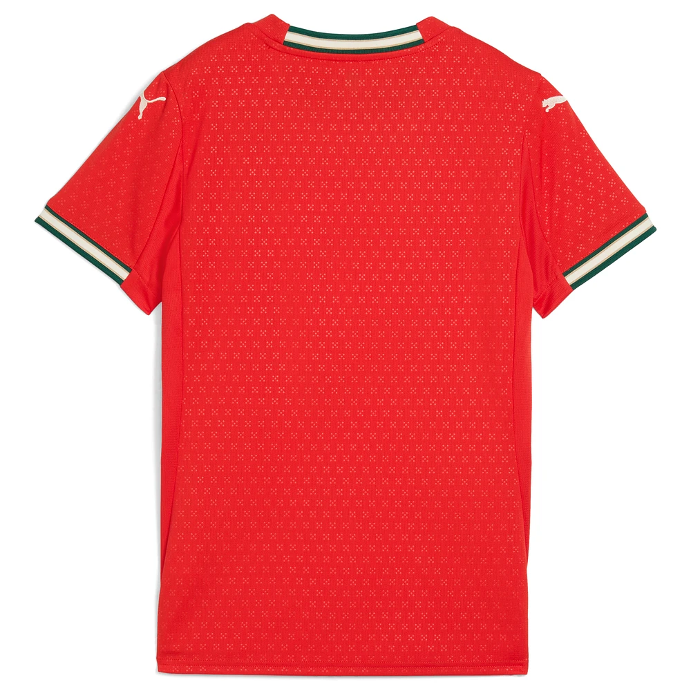 Women's Puma Red Portugal National Team 2025 Home Replica Jersey