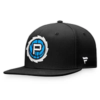 Casquette Snapback noire Power Core Fanatics pour hommes