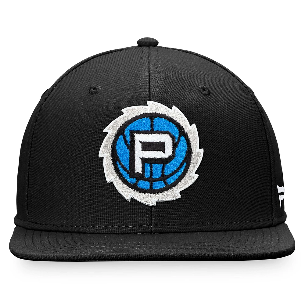 Casquette Snapback noire Power Core Fanatics pour hommes