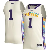 adidas #1 Khaki Prairie View A&M Panthers Honoring Black Excellence Basketball Jersey